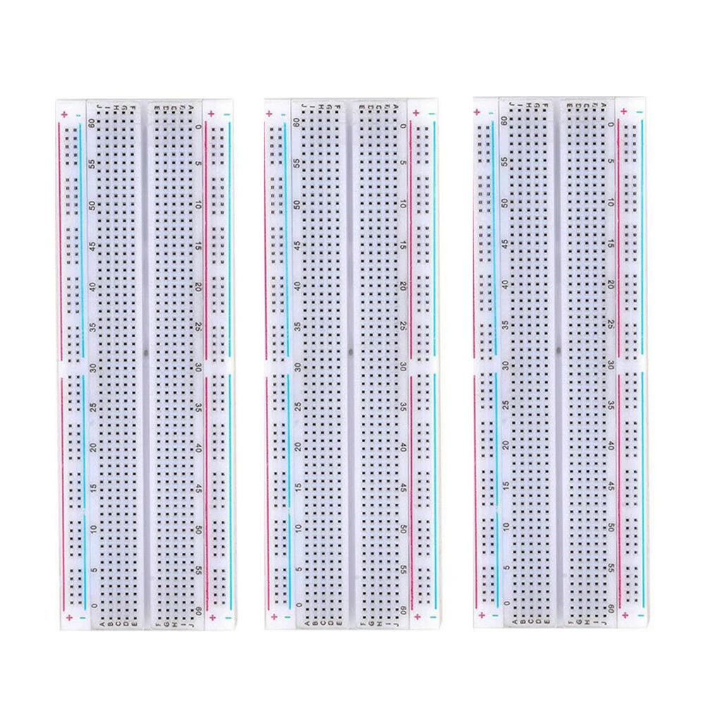 Макетная плата MB102 конденсатор светодиодный резистор комплект электронных