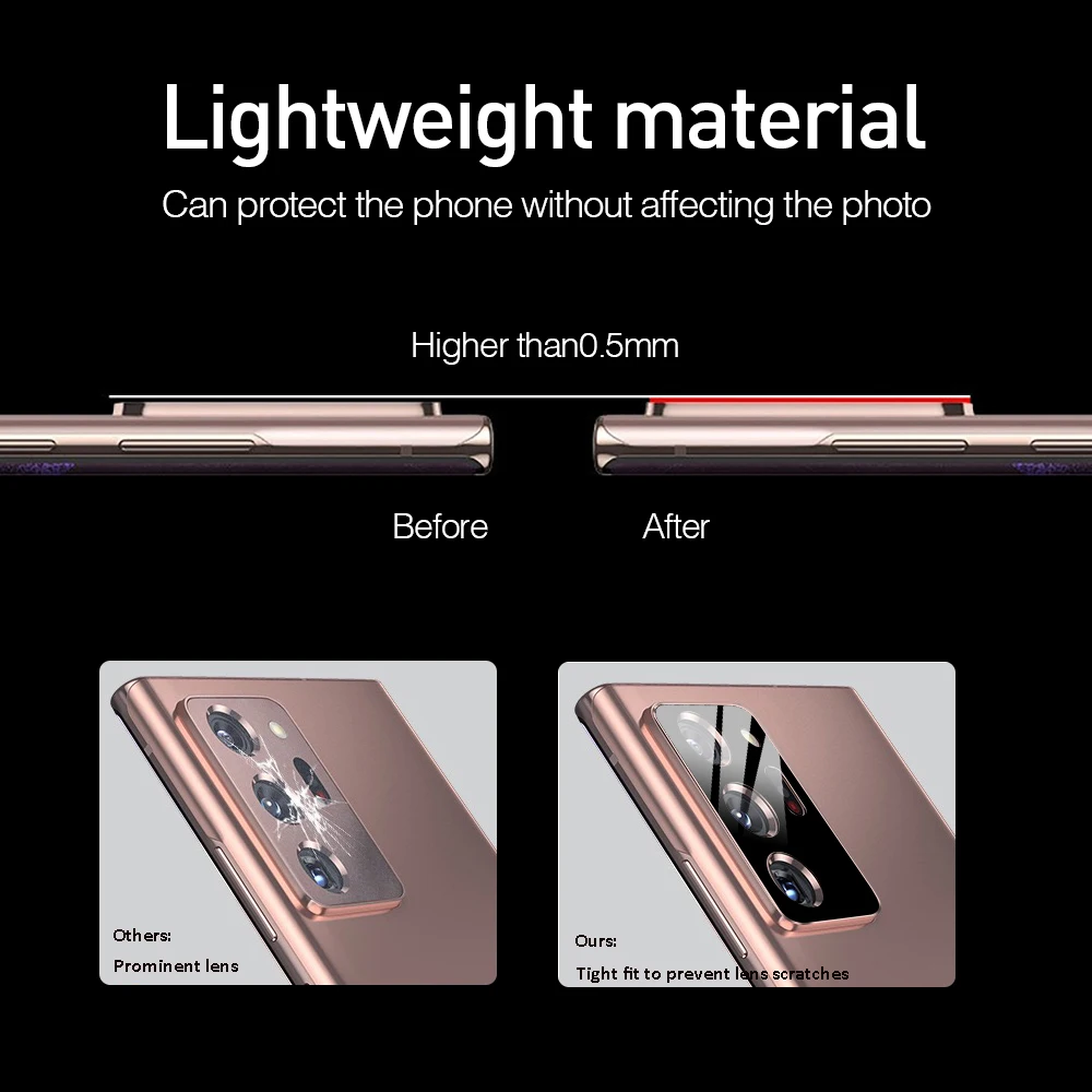 Закаленное стекло для Samsung Galaxy Note 20 Ultra защитная пленка из титанового сплава