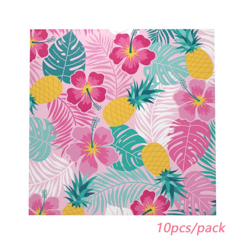 LINVIERLOVE 6 шт. вечерние одноразовые стаканчики для фестиваля ананаса салфетки