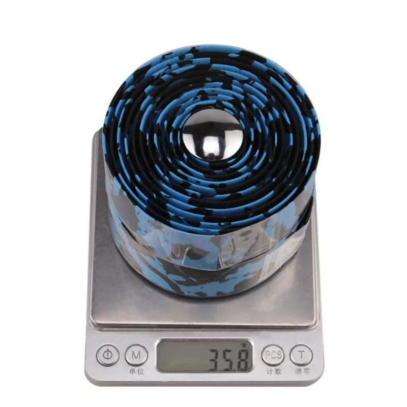 Велосипедная лента для руля дорожного велосипеда противоскользящая корковая