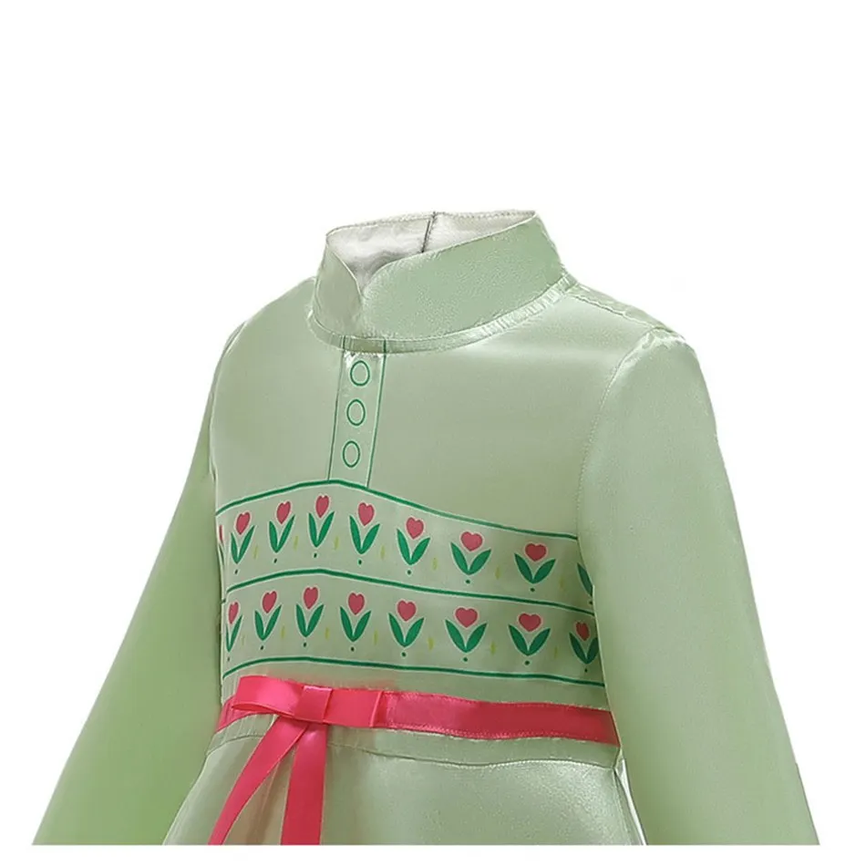 Женская ночная рубашка с длинным рукавом Эльза и Анна | Мать ребенок