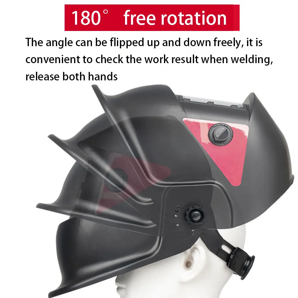 

Welding Helmet Auto Darkening Solar Powered Hood Lightweight Mig Tig Arc Welder Accessories Solar Welding Mask Welding Lens Mask