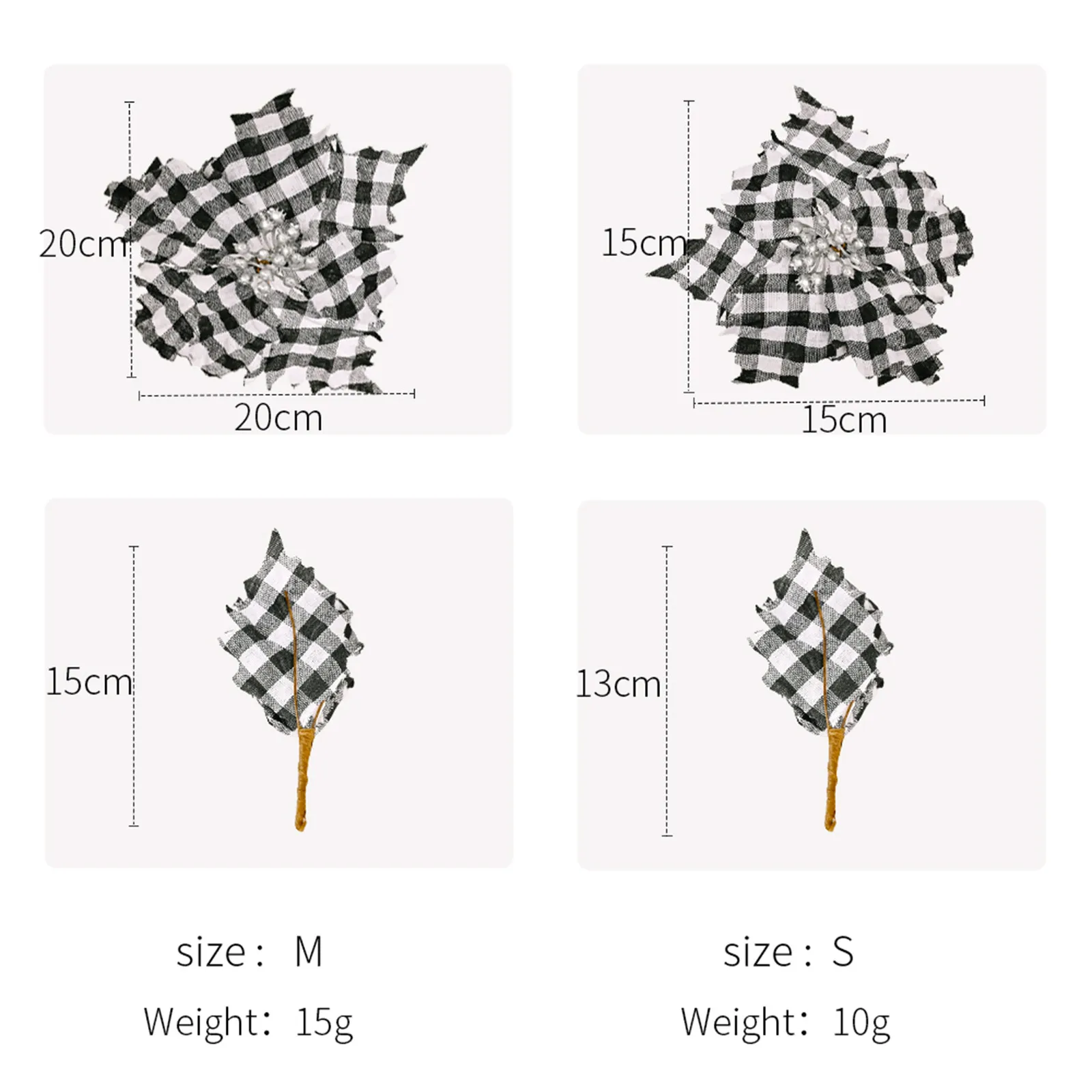 Новое поступление 2021 рождественские украшения в клетку искусственные
