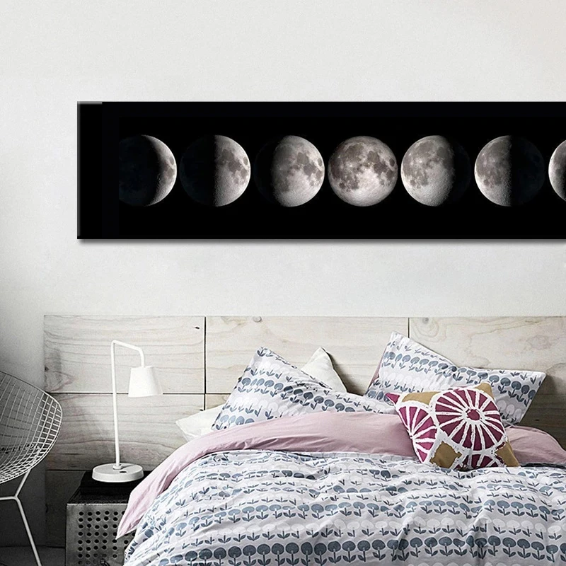 

Плакаты и принты в скандинавском стиле, луна, фаза Луны