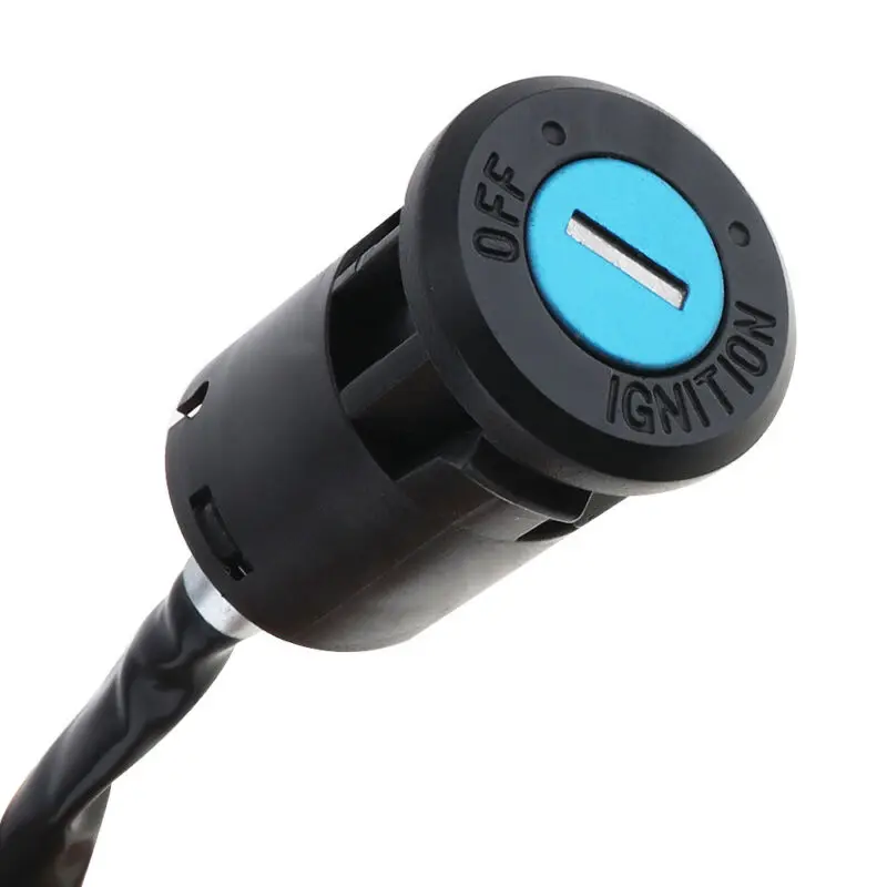 

1 X Ignition Key Switch Lock Electric 4 Wire 2 Keys Motorcycle Dirt Bike Scooter