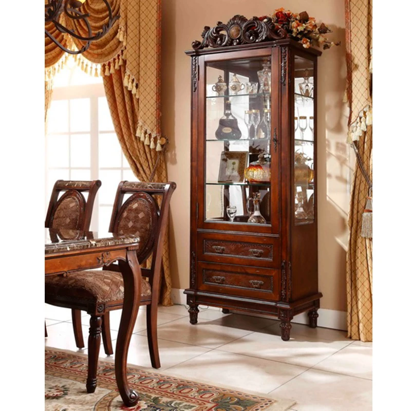 Дешевый деревянный Сервант для столовой шкаф GH159|Серванты| |