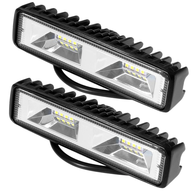 

2X 48W Led Light Work Lamp Driving Fog Offroad Suv 4Wd Atv Boat Auto Truck