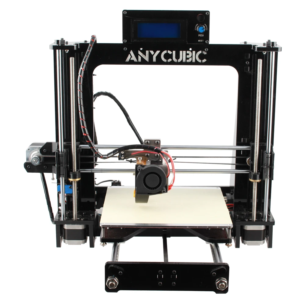 ANYCUBIC отремонтированный I3-PRUSA 3D принтер полностью металлический каркас Impresora 3d
