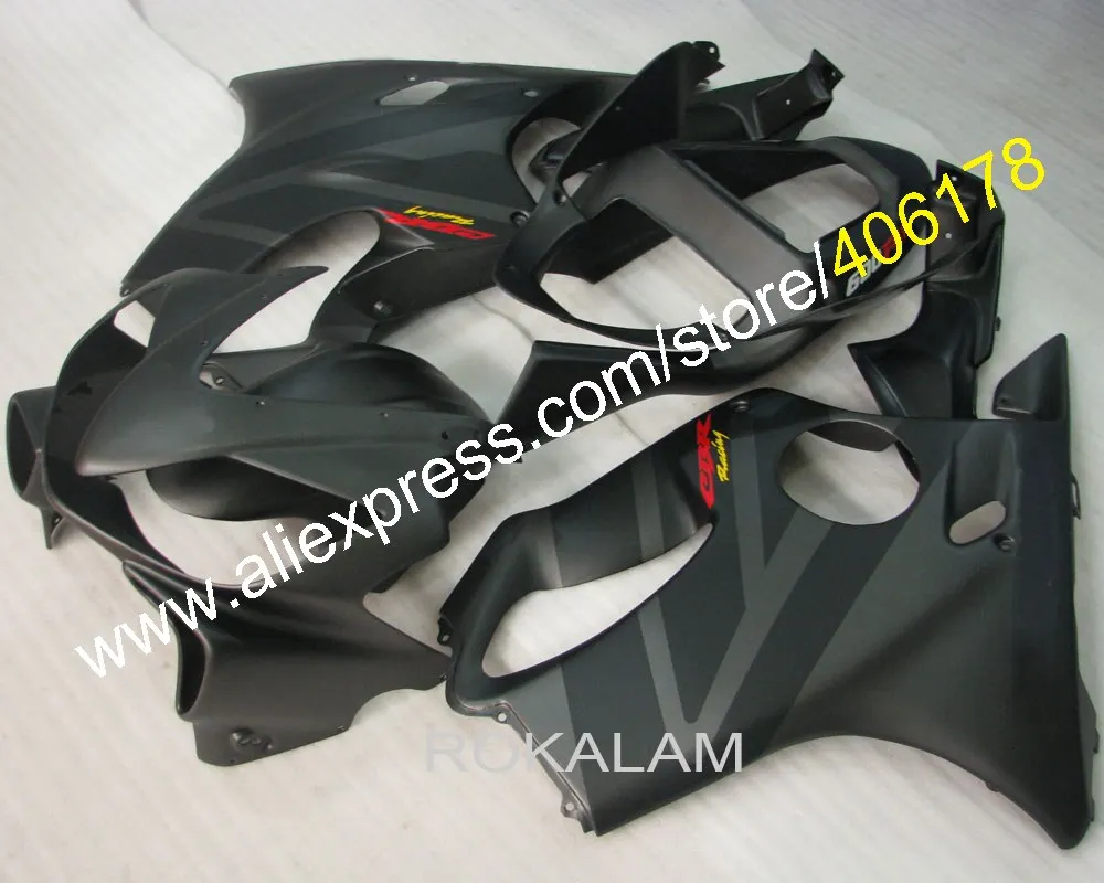 Подходит для Honda CBR600 F4i 2001-2003 Матовый Черный 01-03 CBR 600 2001 2002 2003 обтекатель мотоцикла