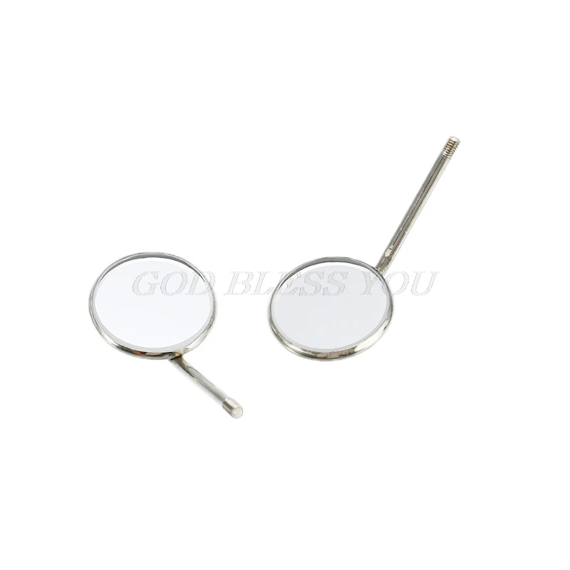 

22mm/24mm Dental Mouth Mirror Reflector Dentist Equipment Stainless Steel Dental Mouth Mirror Oral Care Tool Set Kit 4# 5#