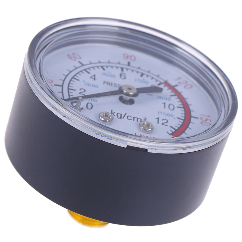 Барный манометр 13 мм 1/4 BSP резьба 0-180 PSI 0-12 Манометр двойная шкала для воздушного