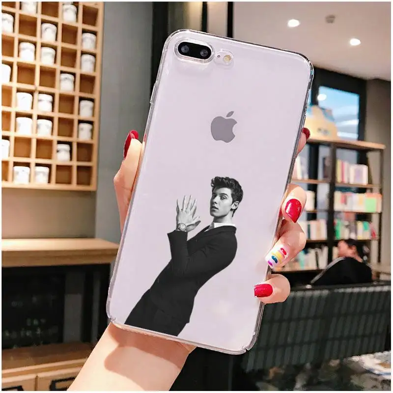 

shawn mendes rapper Phone Case For iPhone X XS MAX 6 6s 7 7plus 8 8Plus 5 5S SE 2020 XR 11 11pro max Clear funda Cover