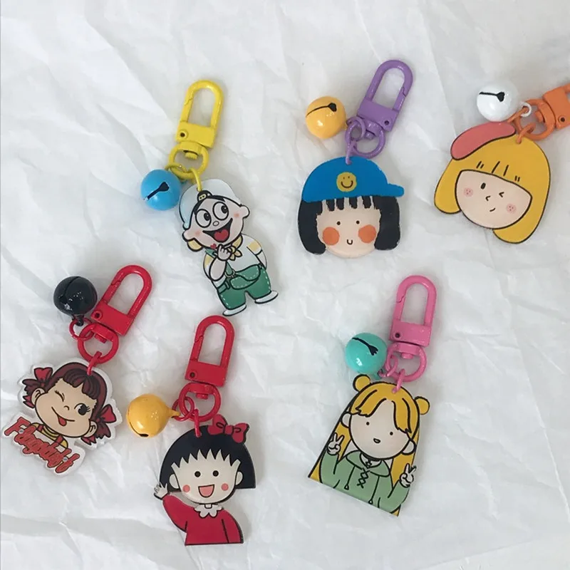 Мультяшный милый брелок для ключей Очаровательная Женская сумка подвеска с