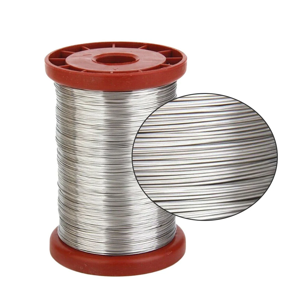 Stainless Steel Wire for Beekeeping Beehive Frames Tool 1 Roll 0.55mm Bee Hives Bees Equipment Special | Дом и сад