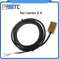 fysetc voron 2 22 4 3d printer inductive approach proximity sensor pl 08n inductive probe solded 2 1 meters long cable v2 4