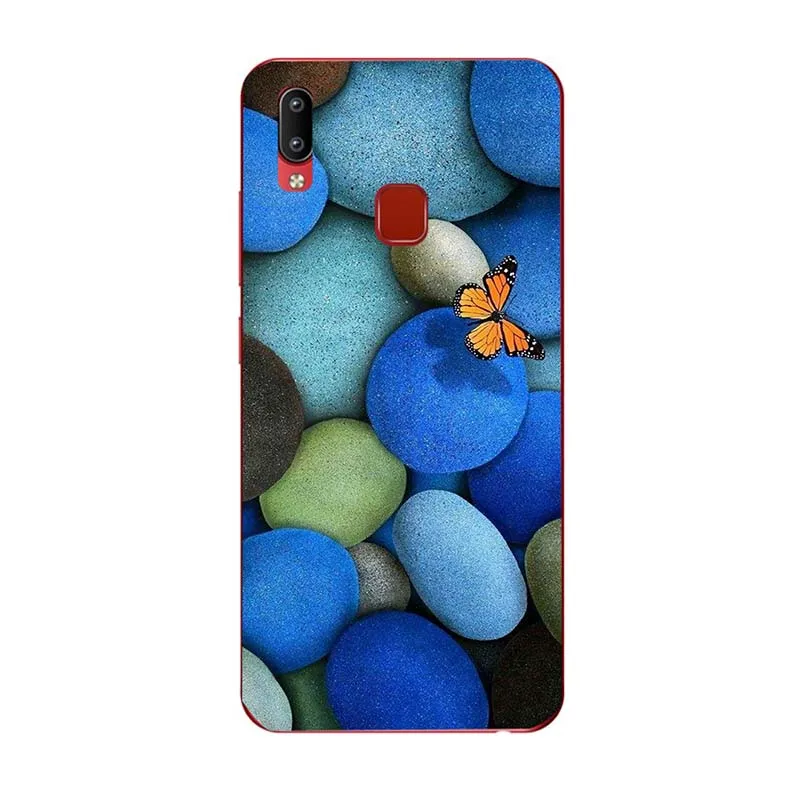 Чехол для телефона Vivo Y95 1807 6 22 дюйма с принтом VivoY95 Мягкий силикон | Мобильные