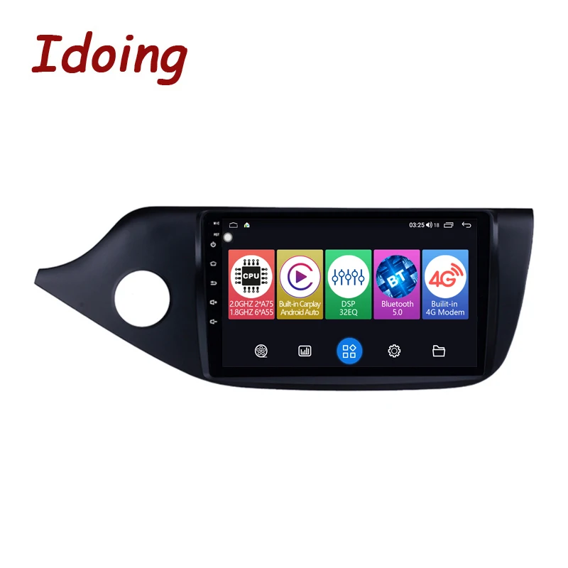 Idoing 9&quotAndroid Auto Carplay Head Unit Plug And Play For Kia CEED Ceed 2 JD 2012-2018 Car Stereo Radio Player GPS Navigation |