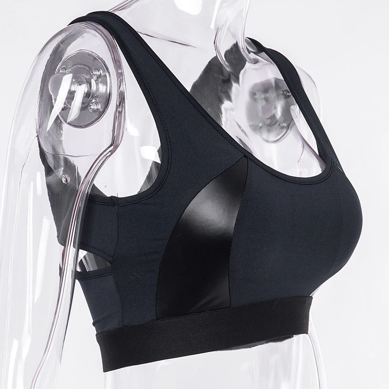 

Women's Bra Fashion Fitness Bra Push Up Tops 2019 New Gym Fitness Women Sports Bra 2Color