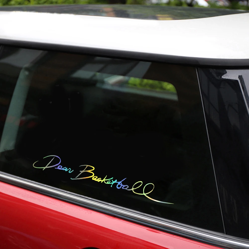 Дорогие наклейки для баскетбола автомобиля Стайлинг украшение двери окна винил