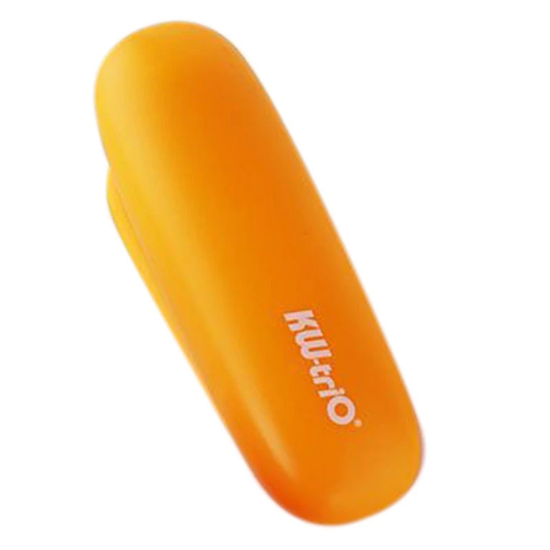 

KW-TRIO Stapler Mini Hand-Held Foldable Color and Ultra-Thin Design Stapler for Office Desks, Including 1000 Staples