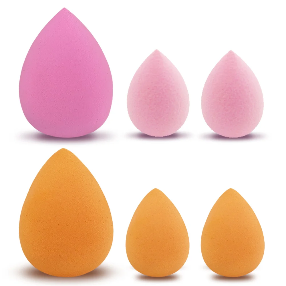Спонж для макияжа 3 шт./компл. спонжи пудры основы крема косметические спонж