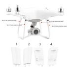 4 шт. для DJI Phantom 4 ProPro V2.0 шасси для дрона, крышка антенны, сменная Крышка для ножек, крышка, запасные части, Сменные аксессуары