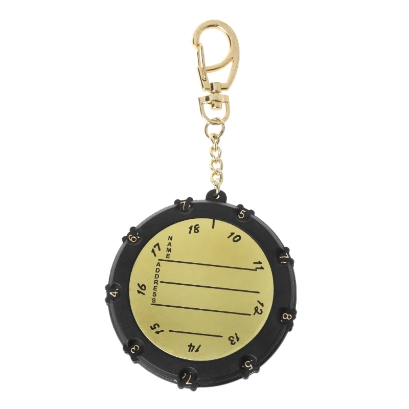 Горячая распродажа Новое поступление 18 отверстий брелок с зажимом для сумки |