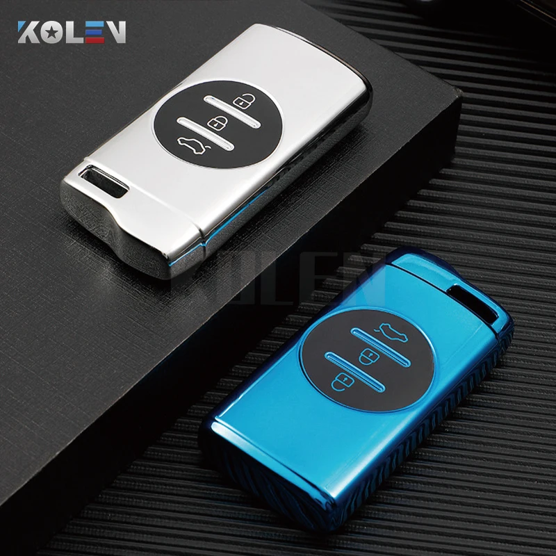 

TPU Car Smart Key Case Cover Shell Fob For Chery Tiggo 8 Arrizo 5 7 Pro EQ7 5x 3x Tiggo 7 Protection Holder Keyless Accessories