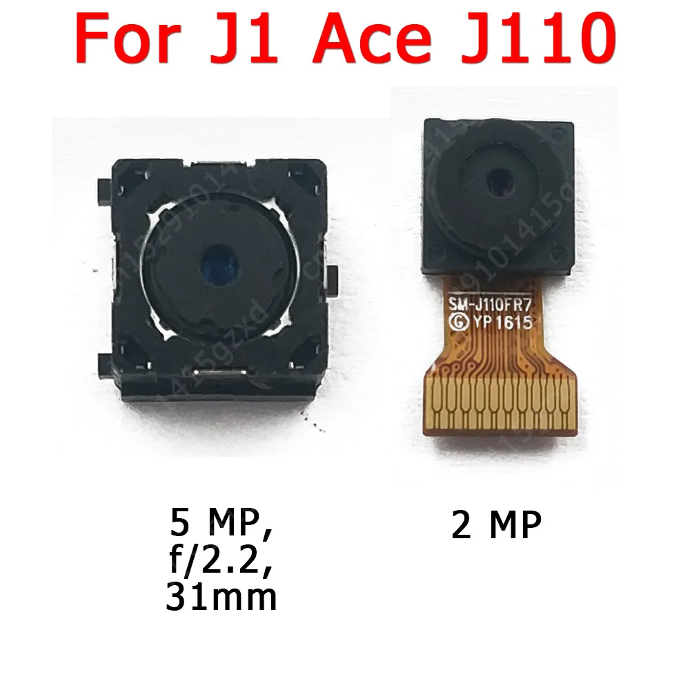 

Original Front Rear View Back Camera For Samsung Galaxy J1 2016 Ace J Max Main Facing Camera Module Flex Cable Replacement Parts