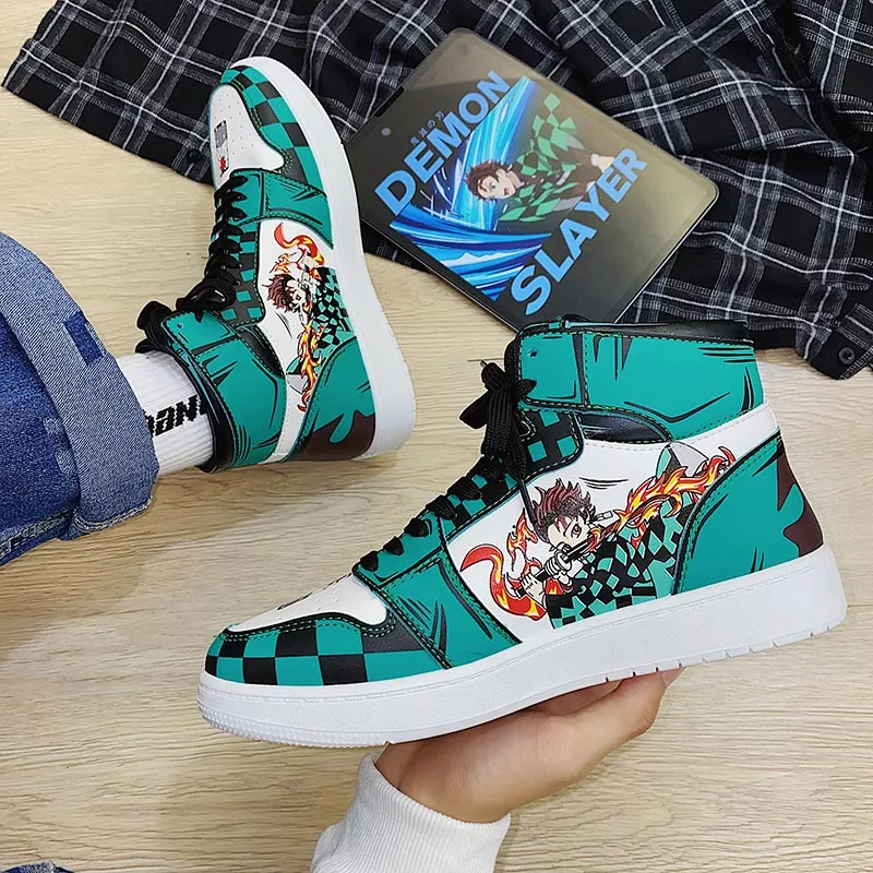 

Новинка 2022, дизайнерская обувь, женские кроссовки для мужчин, спортивная обувь с высоким вырезом, зеленая обувь, Уличная обувь для пар, модна...