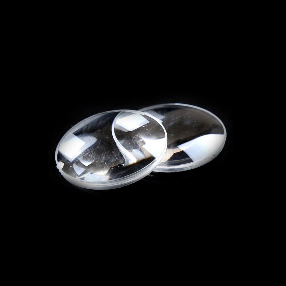 

2PCS 25mm x 45mm BiConvex Ultra Clear Lens For Google Cardboard Virtual Reality 3D VR Glasses