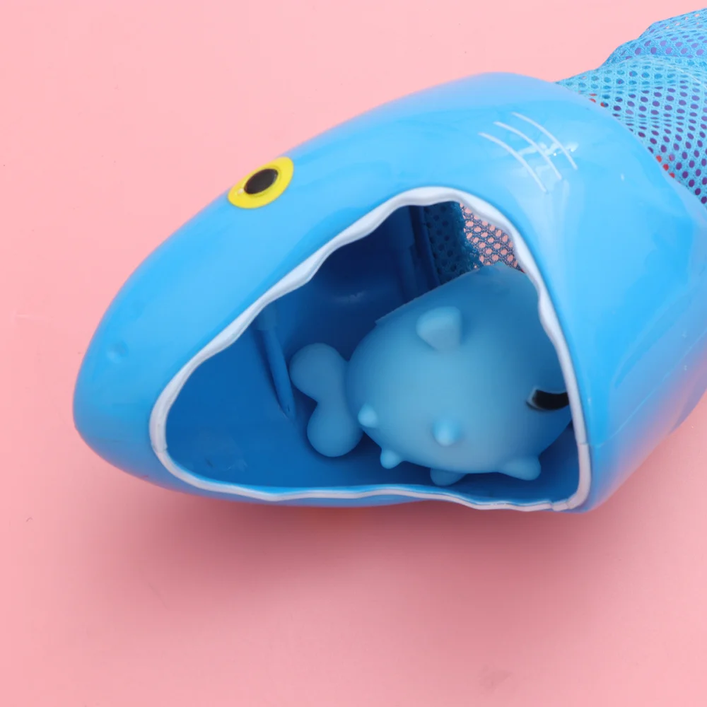 

5pcs Children Bath Toys Hungry Shark Catching Fish Fishing Bath Time Bathtub Water Toys Shower Toys for Boys and Girls