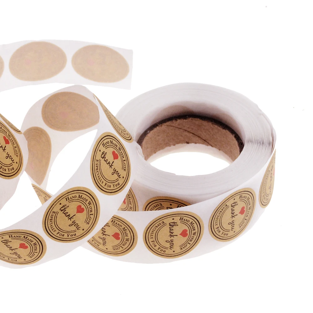 500 шт./рулон самоклеящиеся бумажные наклейки для дневника | Дом и сад