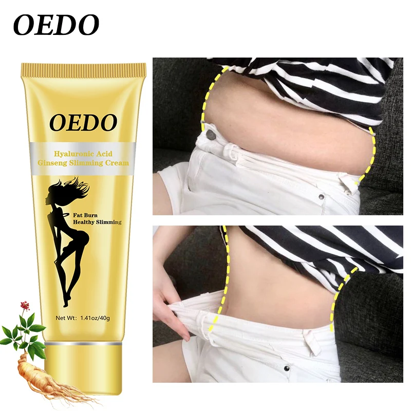 OEDO Ginseng Slimming Cream Reduces Fat Burning On The Abdomen And Waist Massage Whitening Body Care |