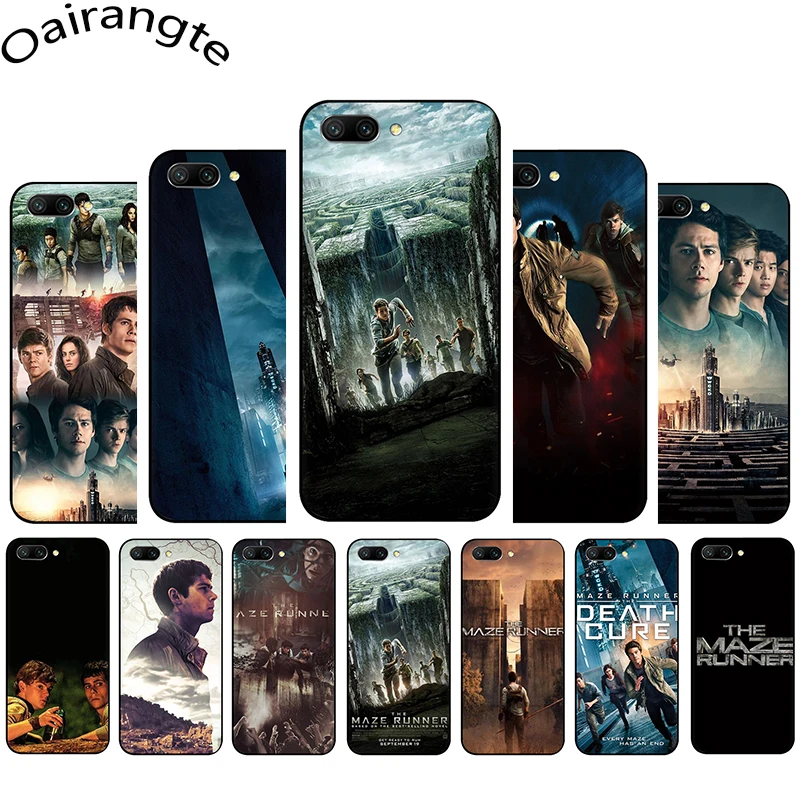 Чехол из мягкого силикона "Бегущий в лабиринте" для телефона Huawei Honor 6A 7A Pro 7C 7X 8C 8X 8 9 10 Lite view 20 9X.