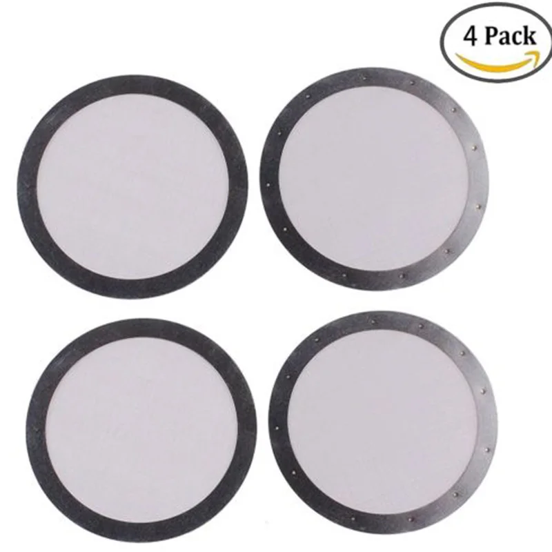 

4x Reusable Stainless Steel Filter For 에어로프레스 Aeropress Coffee Maker Or Kitchen Supply in stock drop shipping