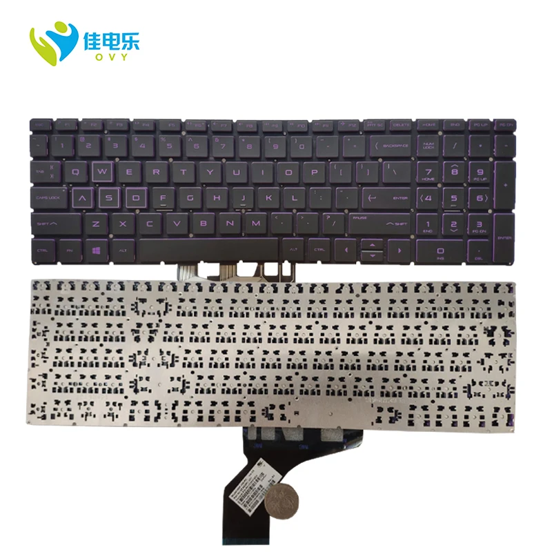Клавиатура для ноутбука OVY US HP Pavilion 15 DA DB DX TPN C136 DA0033WM DR 250 255 G7|Клавиатуры замены| |