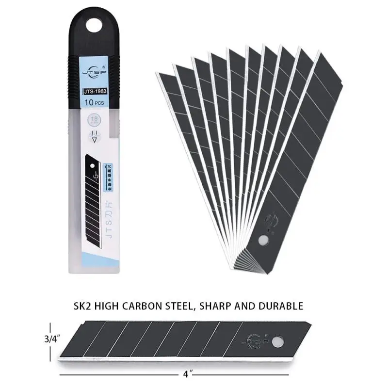 Универсальный нож JTSIP с лезвиями резак для резки бумаги выдвижной офисные и