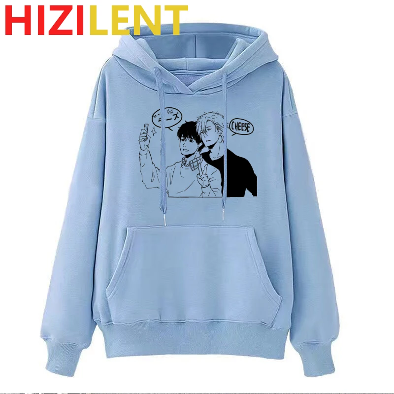 Толстовка Bananafish женская с аниме принтом худи для девочек-подростков в японском