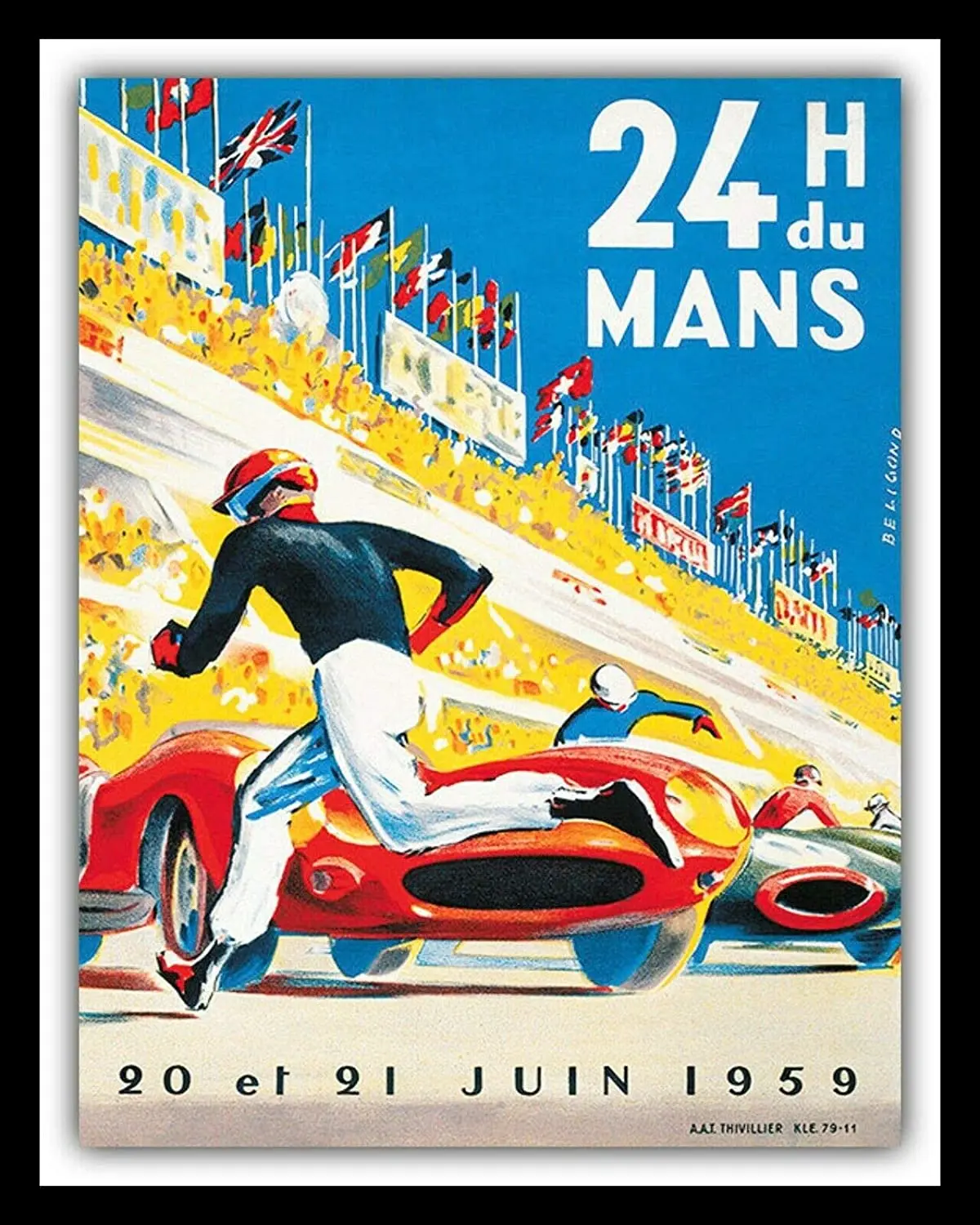 

Металлический знак Le Mans для гоночной машины, 8x12 дюймов, оловянные знаки, декоративные знаки и таблички