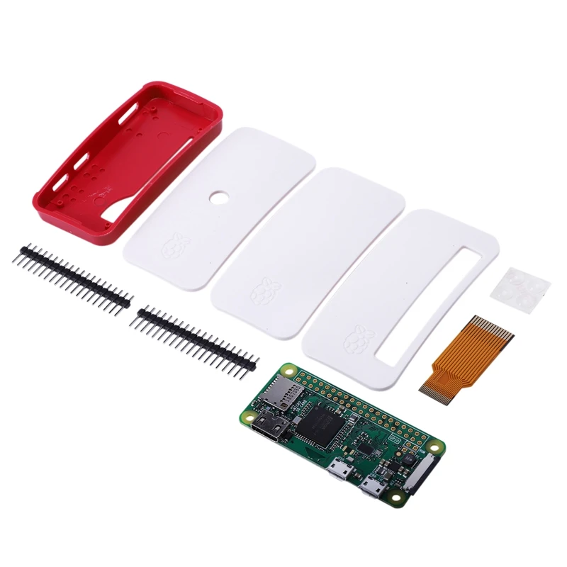 Для Raspberry Pi Zero/Zero W Board Kit с 1 ГГц 512 Мб ОЗУ Версия 3 Zero чехол GPIO Pin радиаторы камера FFC