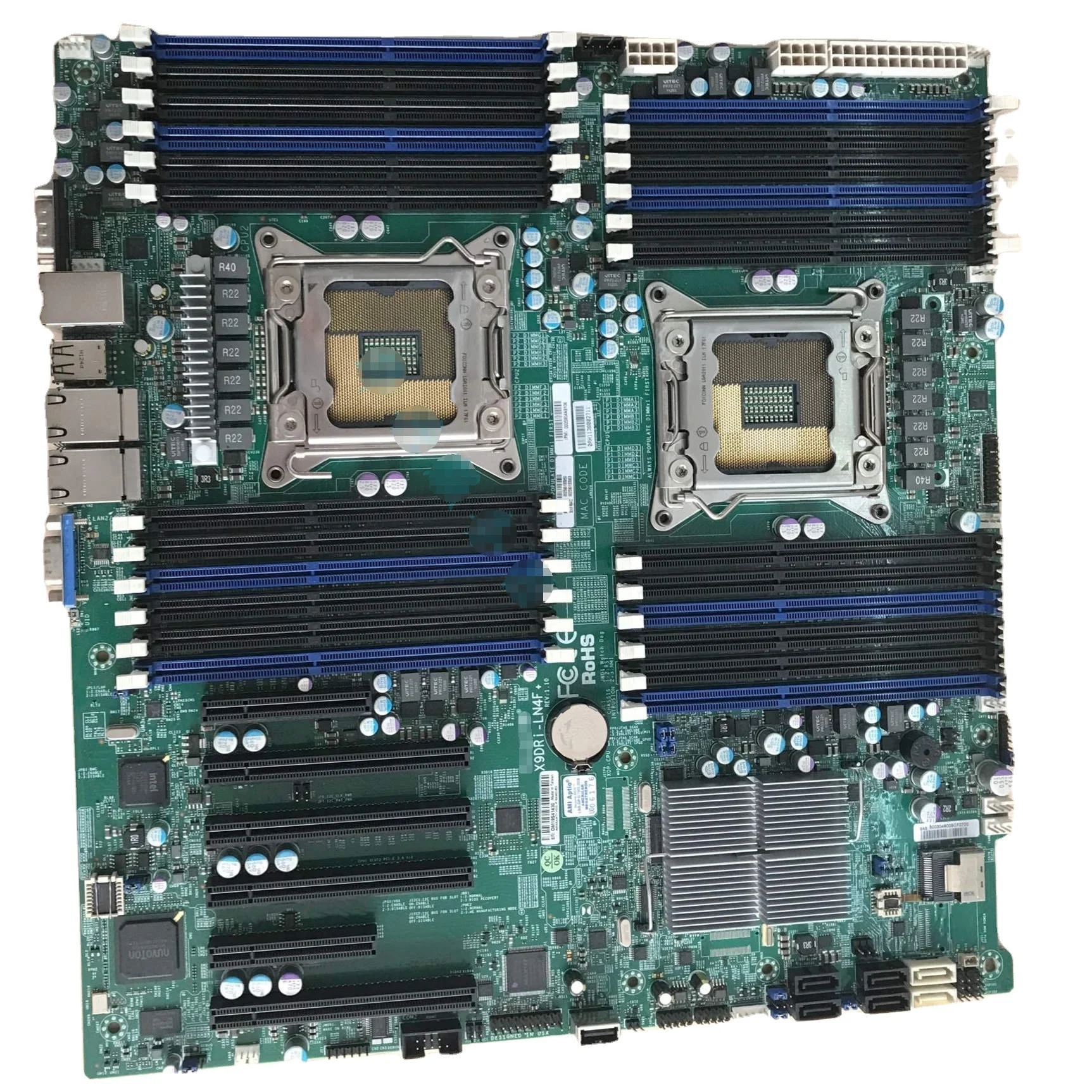 

Материнская плата для серверной рабочей станции Supermicro X9DRi-LN4F + REV1.10
