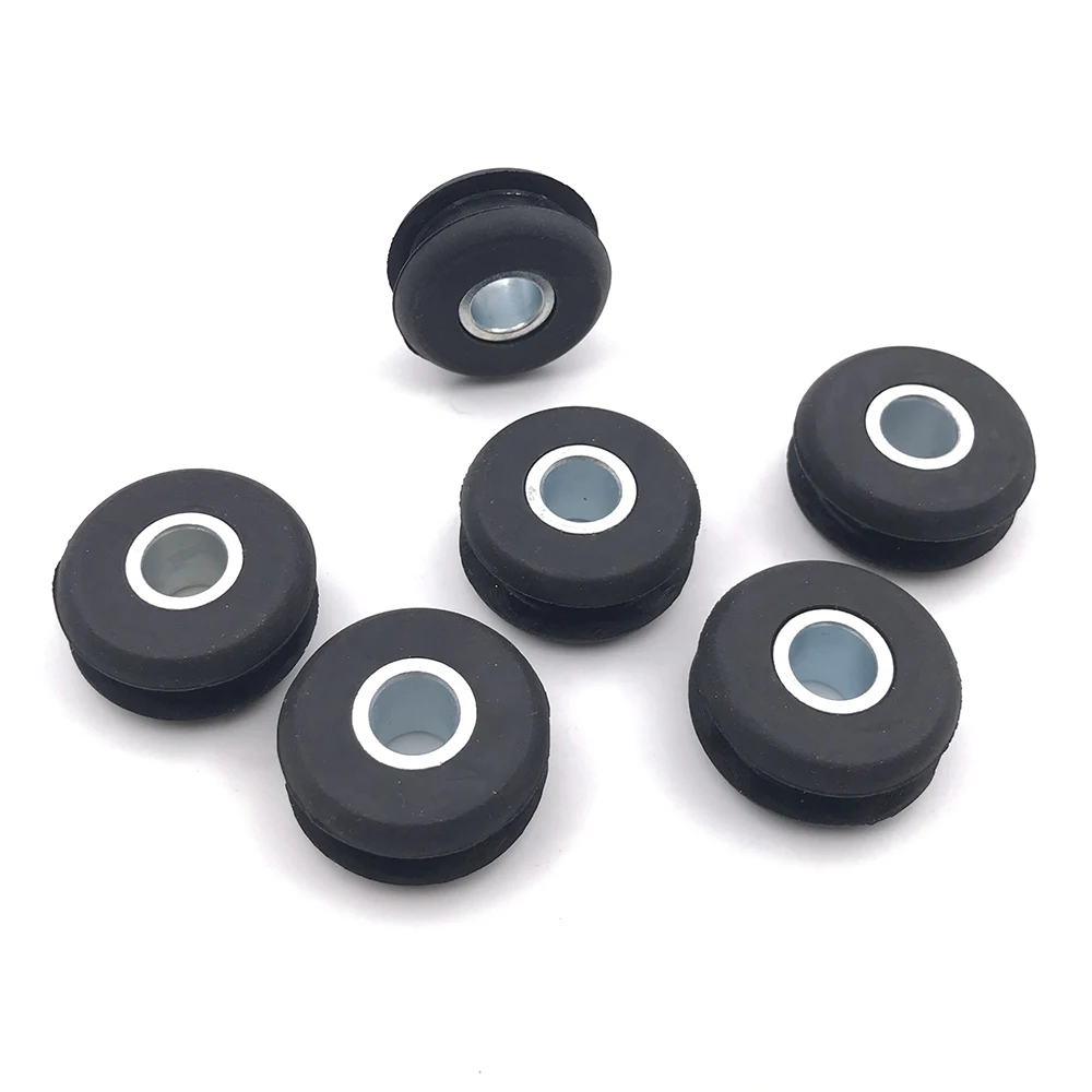 

Flatside Rubber Gas Fuel Tank Mounts for Harley Softail Tank Mounts fits 1984-1999