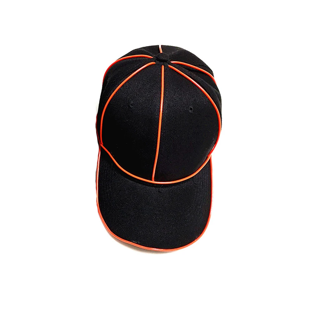 Светящиеся шляпы Прохладный светодиодный головной убор вечерние световой Кепки