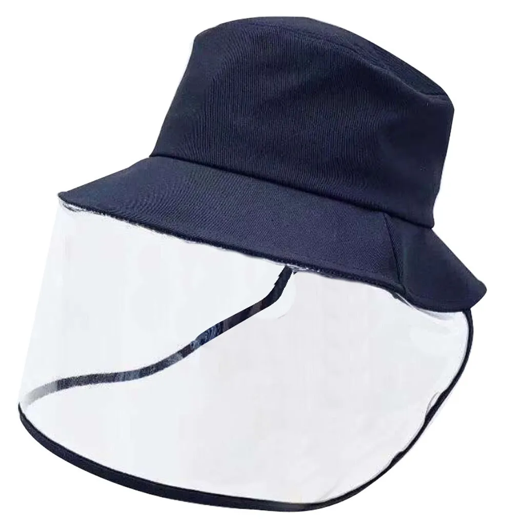 

Anti-splash Cap Protective Mask Adult Men Women Dustproof Cover Outdoor Shield Screen Fisherman Hat Cotton Sun Hat A20
