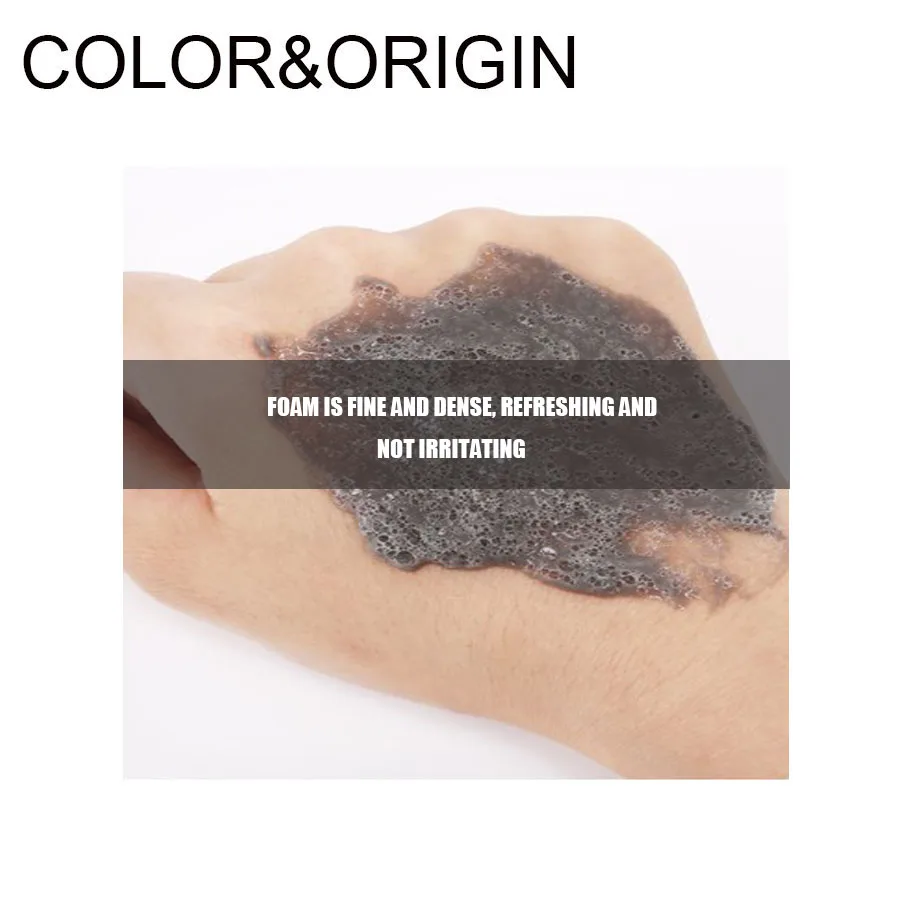 Color&ampOrigin Valcano Bubble Clay Mask Carbonated Deep Cleansing Facial Collagen Brightening Shrink Pore Skin Acne Treatment | Красота и