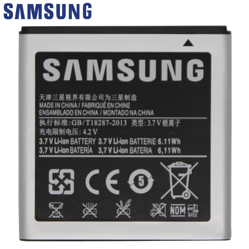 Samsung телефон Батарея EB575152LU 1650 ма-ч для samsung Galaxy S I9000 I9003 I589 I8250 I919 D710 I779 i9105 батареи