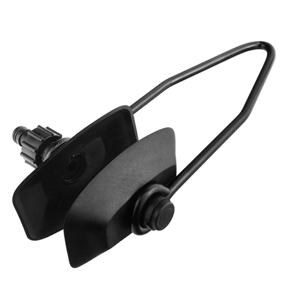 

Rectangular Marine Boat Universal Water Yacht Ear Muffs Single Feed Durable Motor Flusher Outboard Engine Black Rubber