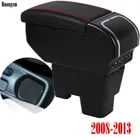 Центральный консольный ящик для хранения 9USB для Geely MK 2008-2013 подлокотник Подлокотник 2009 2010 2011 2012