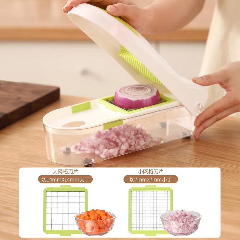 Многофункциональная овощерезка ручная долговечная противоскользящая терка для